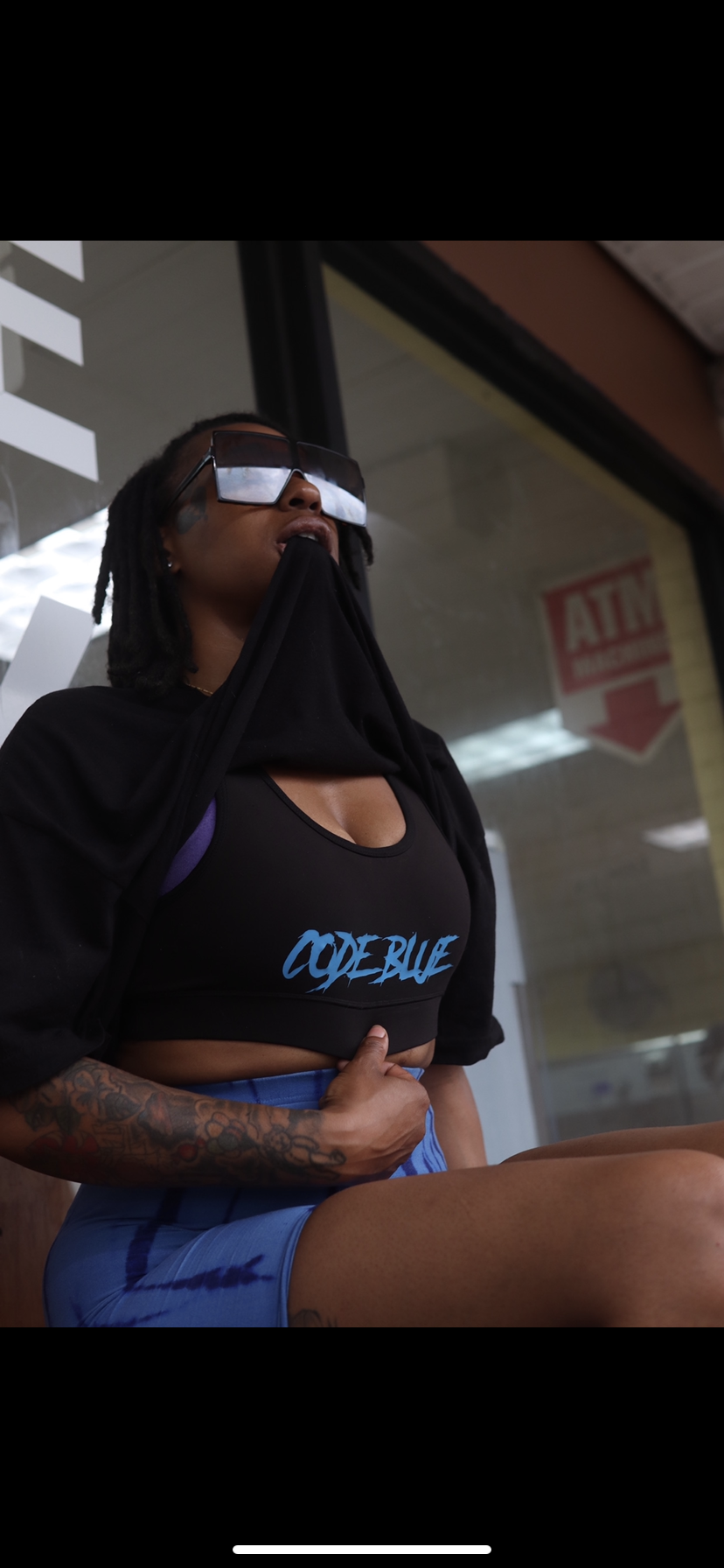 Code blue sports bra